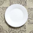 画像1: 陶器皿（ディナープレート）丸シンプル (1)