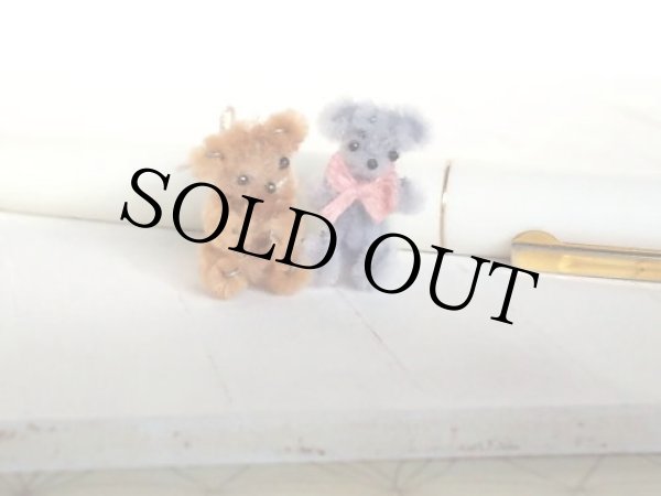 画像5: ミニミニ・テディベア（薄茶） (5)