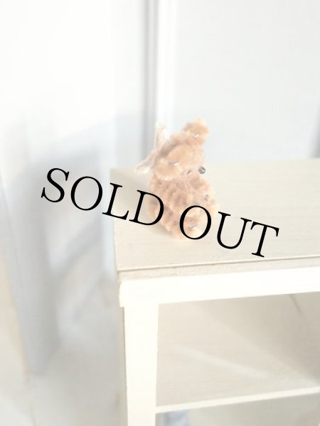 画像4: ミニミニ・テディベア（薄茶） (4)