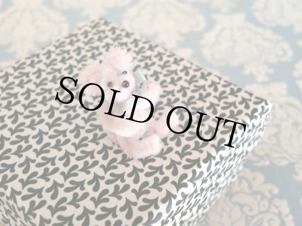 画像4: テディベアAnnie（アニー）白×ピンク (4)