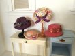 画像8: 花柄の帽子（紫リボン） (8)