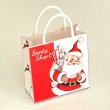 画像1: クリスマス紙袋（赤サンタ） (1)