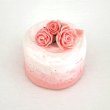 画像1: 薔薇のピンク・オンブレ・ケーキ (1)