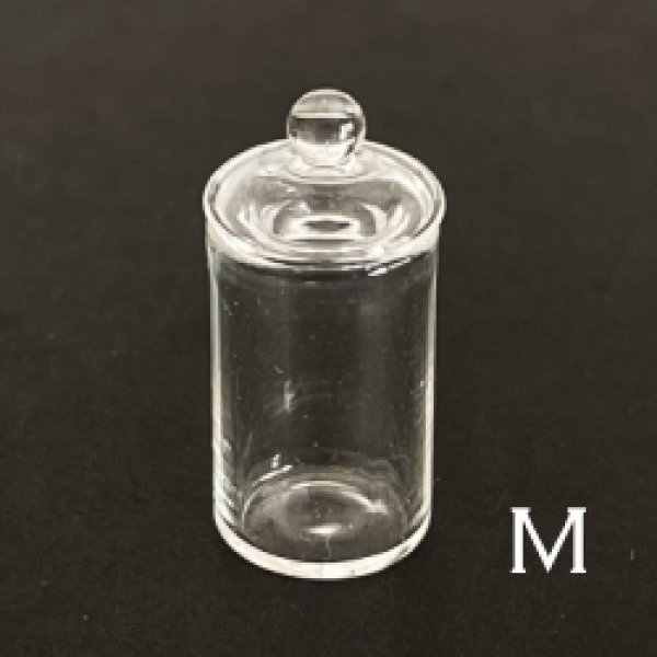 画像1: ガラスキャニスター筒型M (1)