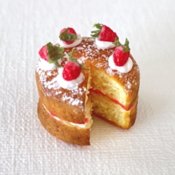 画像1: ヴィクトリアサンドイッチ・ケーキ（カット） (1)
