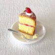 画像1: ヴィクトリアサンドイッチ・ケーキ/カットVer.（お皿付き） (1)