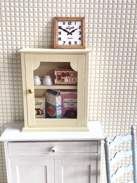 画像7: 壁掛け時計(レトロ/木枠） (7)