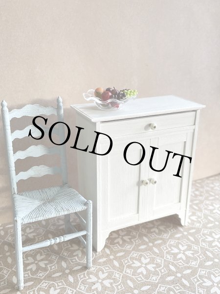 画像5: 引き出し付きキャビネット（白） (5)