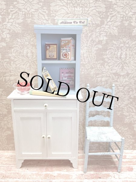 画像7: 引き出し付きキャビネット（白） (7)