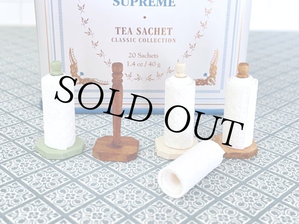 画像4: キッチンペーパーホルダー（白） (4)