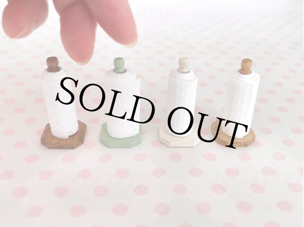 画像3: キッチンペーパーホルダー（白） (3)