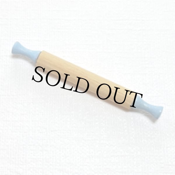 画像1: ローリングピン（めん棒）水色 (1)