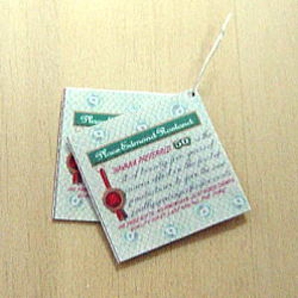 画像1: 紙袋2枚（糸付き） (1)